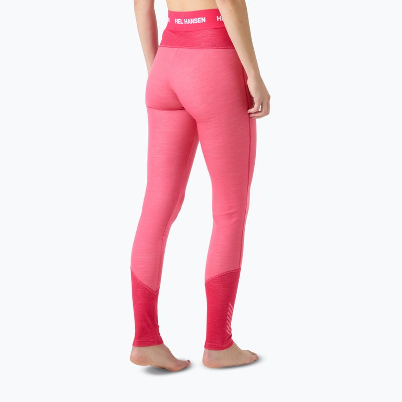 Női thermoaktív nadrág Helly Hansen Lifa Merino Midweight hot pink 2