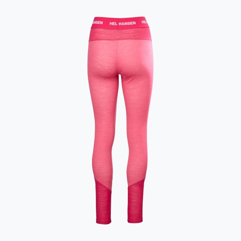 Női thermoaktív nadrág Helly Hansen Lifa Merino Midweight hot pink 6