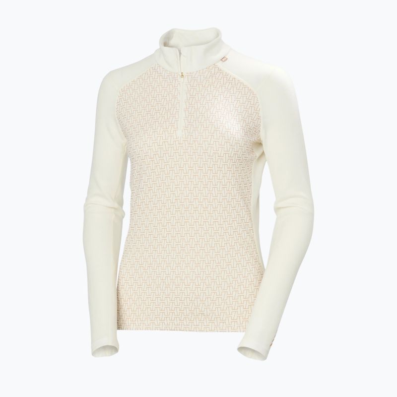 Női termikus pulóver Helly Hansen Lifa Merino Midweight Gra 1/2 cipzár hó monogram aop 5