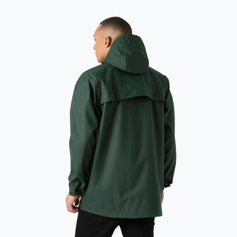 Férfi esőkabát Helly Hansen Moss Rain Coat dark jungle 2