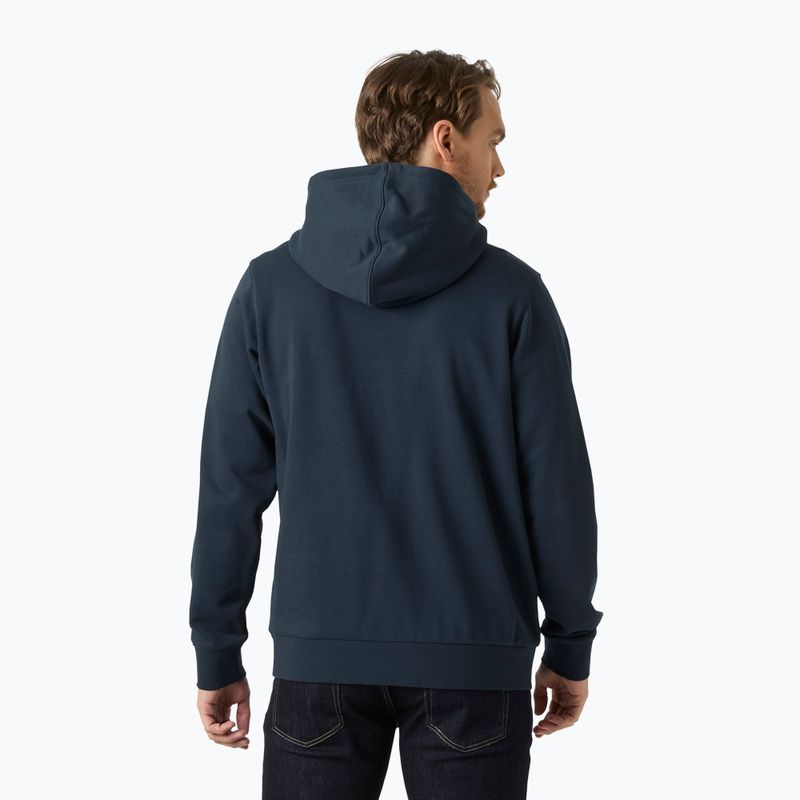 Férfi pulóver Helly Hansen HH Logo Hoodie navy 2