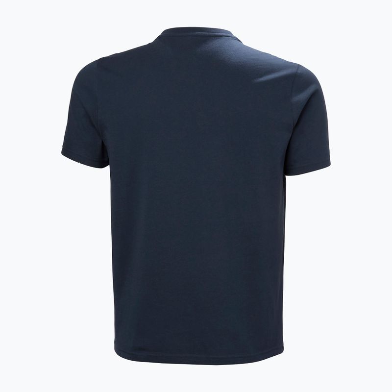 Férfi póló Helly Hansen Logo 3.0 SS navy 5