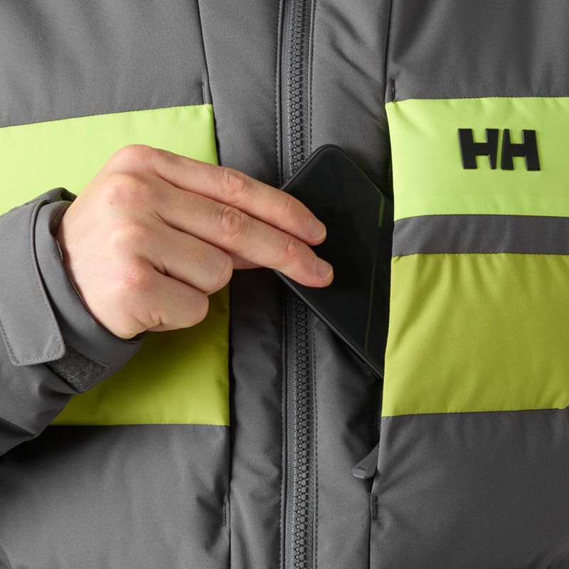 Férfi síkabát Helly Hansen Bossanova Puffy thunder grey 5