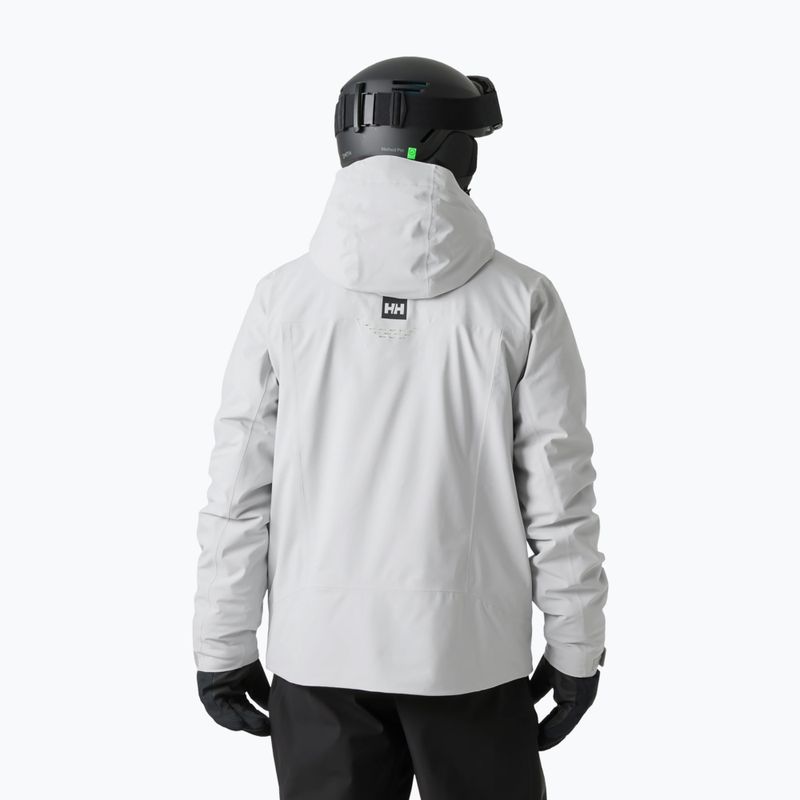 Férfi síkabát Helly Hansen Alpha Lifaloft grey fog 2