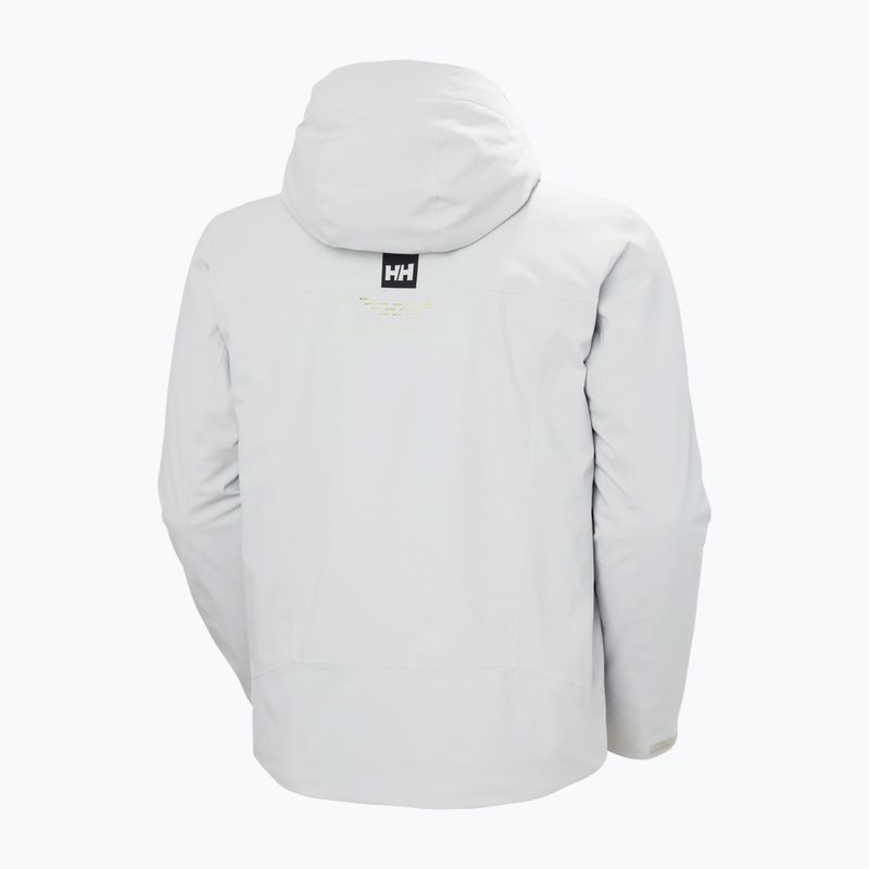 Férfi síkabát Helly Hansen Alpha Lifaloft grey fog 10