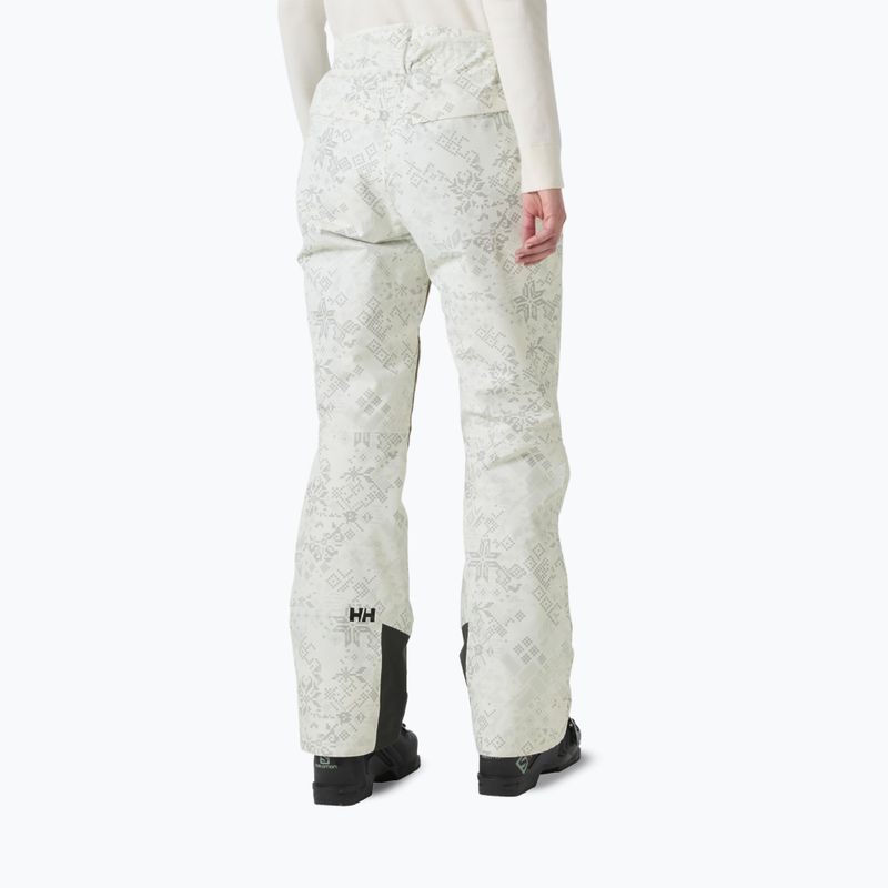 Női sínadrág Helly Hansen Legendary Insulated cream new nordic aop 2