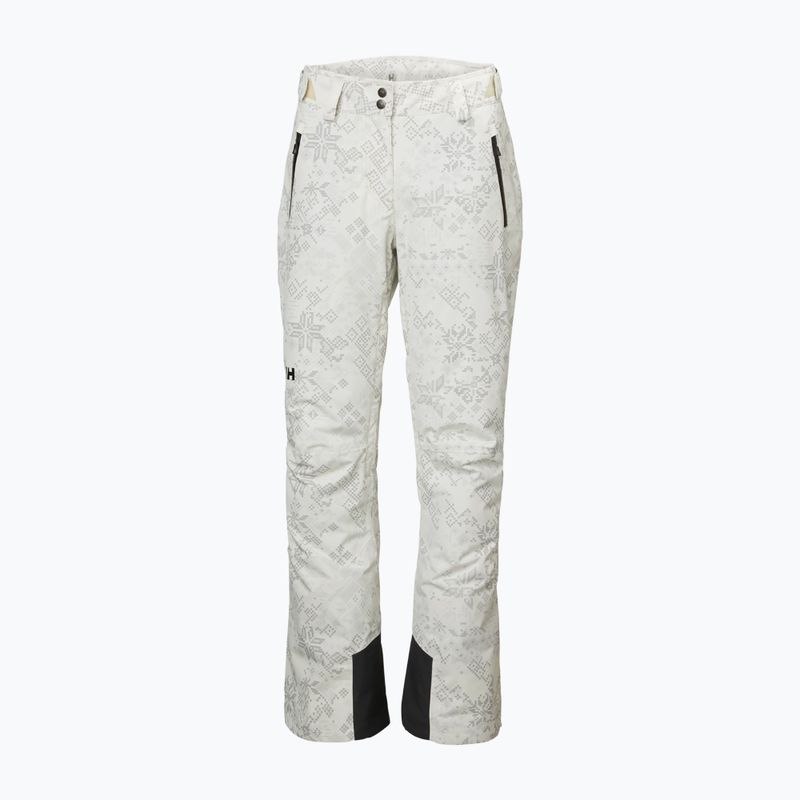 Női sínadrág Helly Hansen Legendary Insulated cream new nordic aop 5