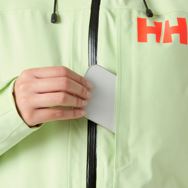Női síkabát Helly Hansen Powderqueen 3.0 washed lime 6