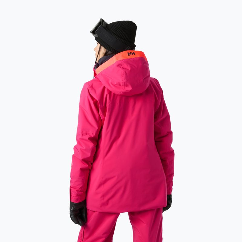 Női síkabát Helly Hansen Powshot cranberry 2