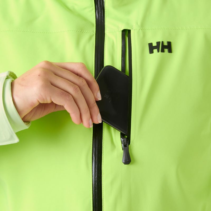 Női síkabát Helly Hansen Alphelia luminous green 8
