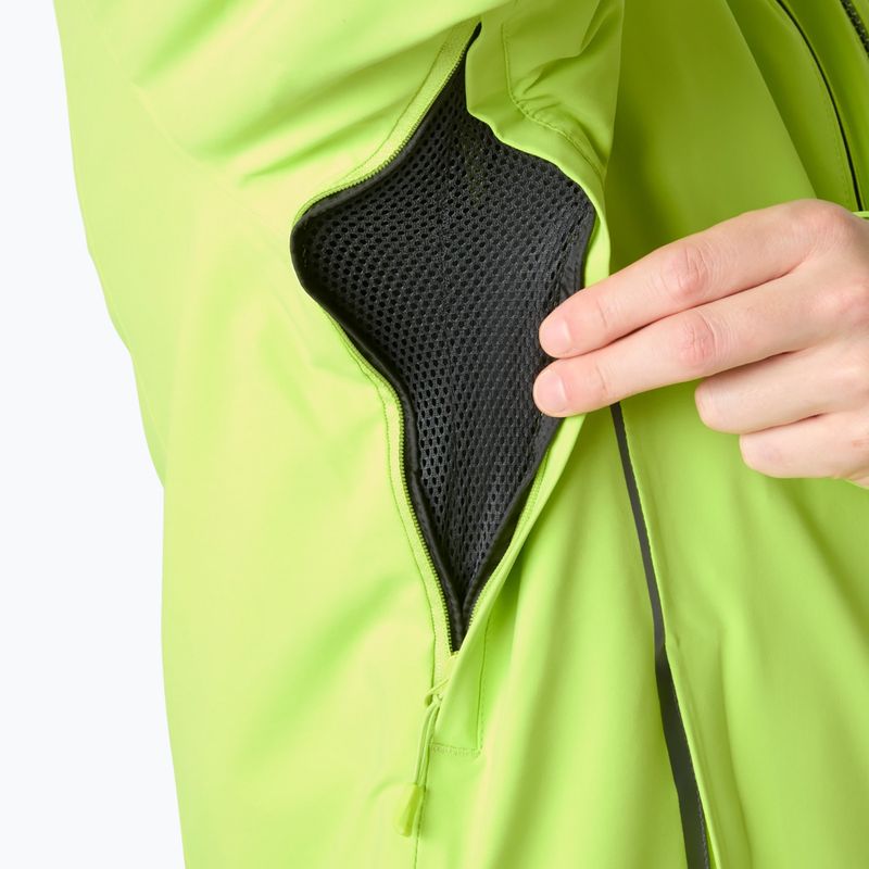Férfi síkabát Helly Hansen Alpha 4.0 luminous green 5