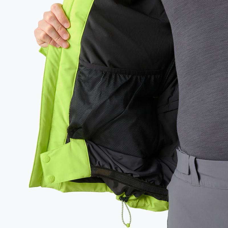 Férfi síkabát Helly Hansen Alpha 4.0 luminous green 8
