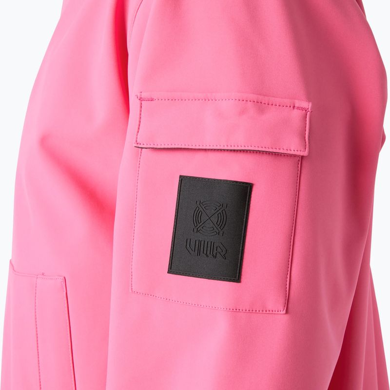 Síkabát Helly Hansen Ullr D Ridable Hoodie hot pink 6