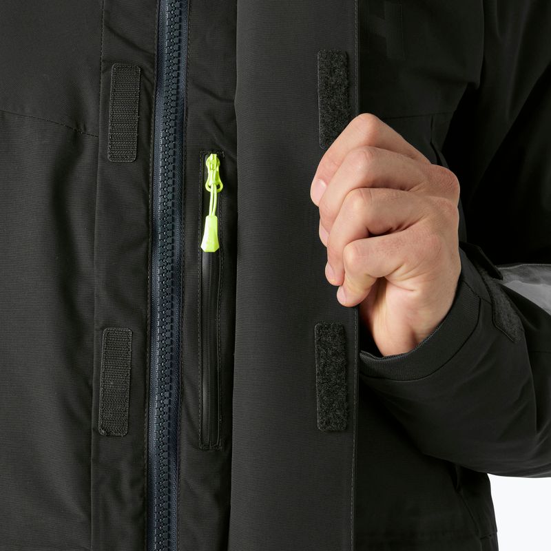 Férfi vitorláskabát Helly Hansen Skagen Insulated ebony 6