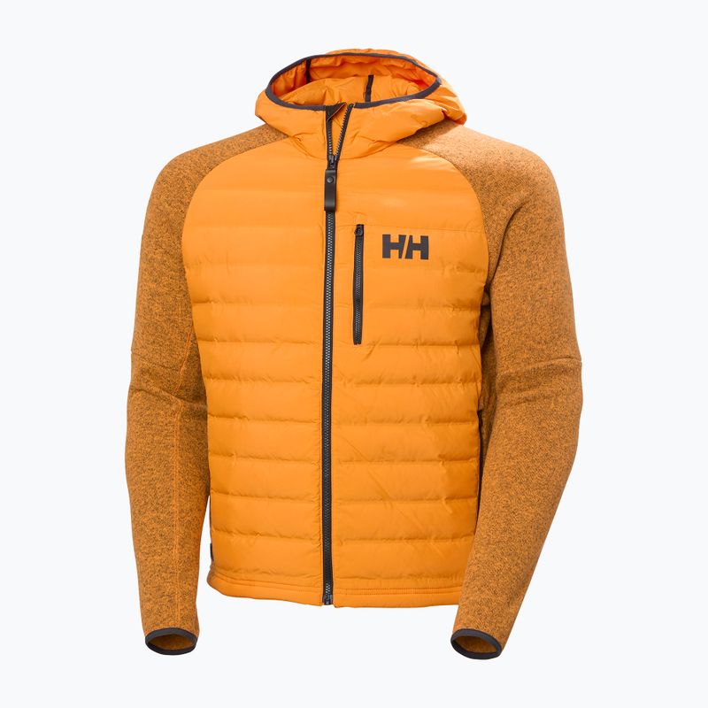 Férfi hibrid kabát Helly Hansen Skagen Hybrid Knit Insulator ignite orange 6