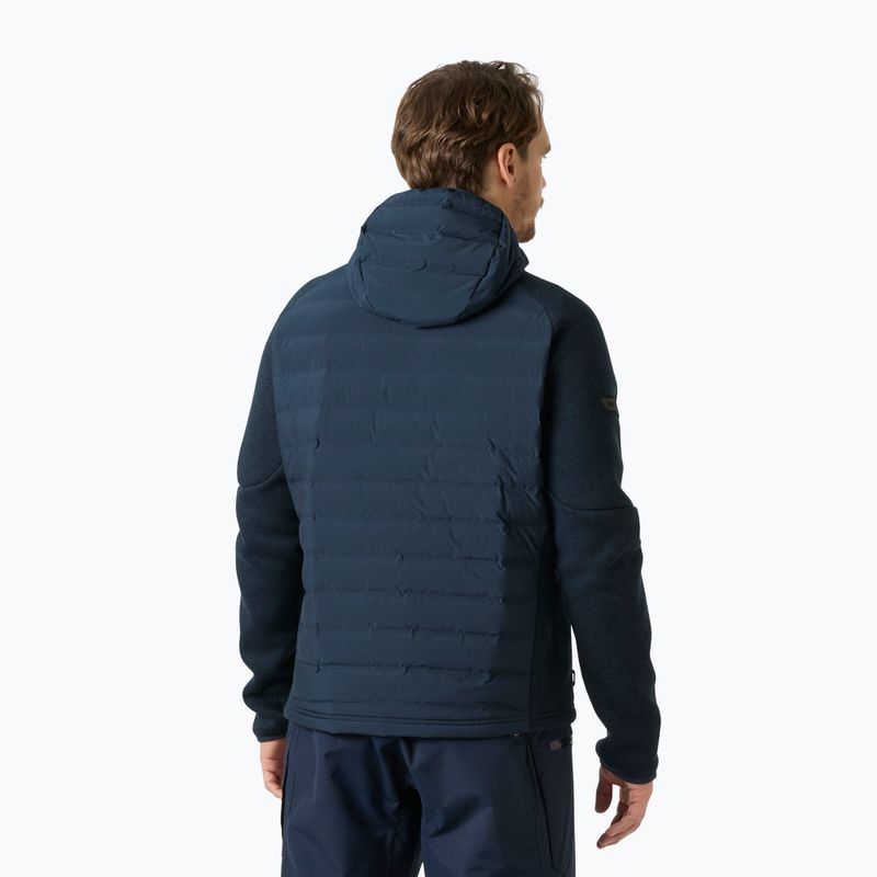 Férfi hibrid kabát Helly Hansen Skagen Hybrid Knit Insulator navy 2