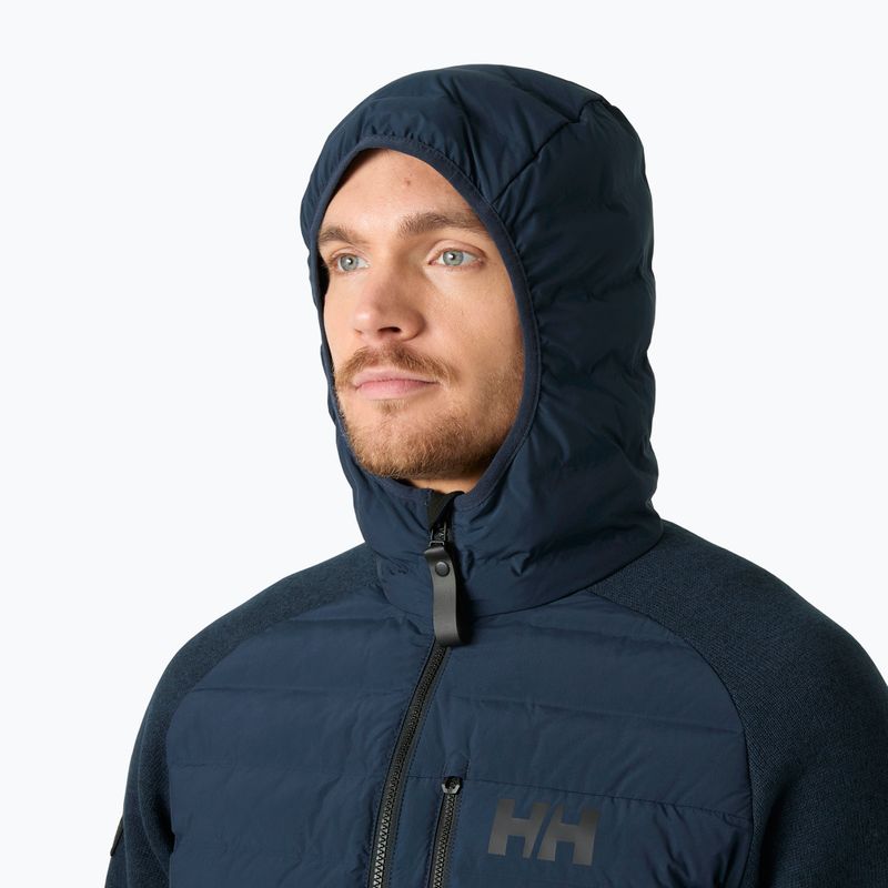 Férfi hibrid kabát Helly Hansen Skagen Hybrid Knit Insulator navy 3