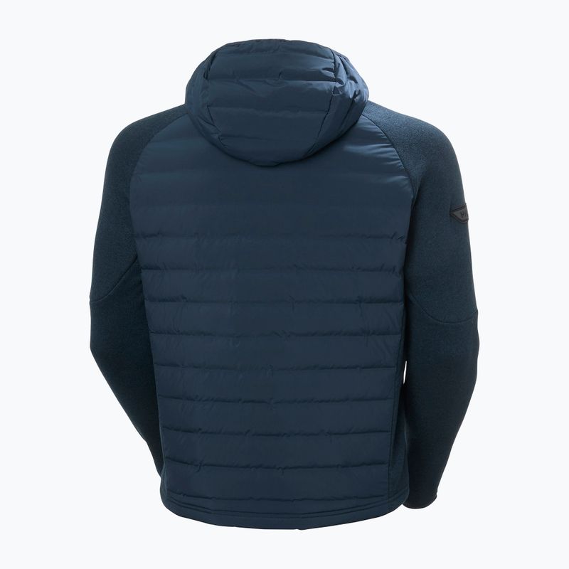 Férfi hibrid kabát Helly Hansen Skagen Hybrid Knit Insulator navy 7
