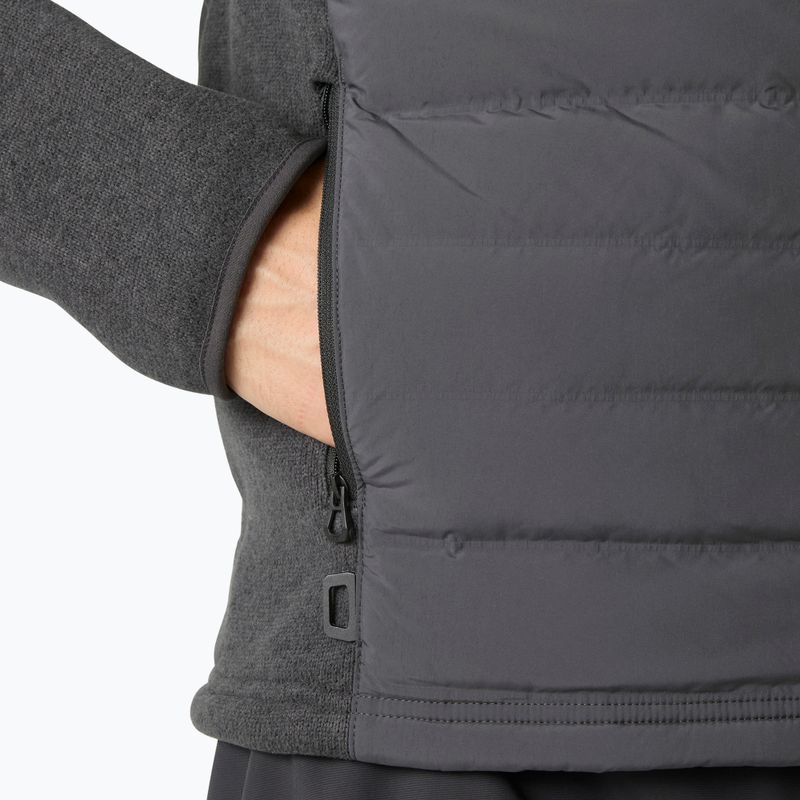 Férfi hibrid kabát Helly Hansen Skagen Hybrid Knit Insulator ebony 7
