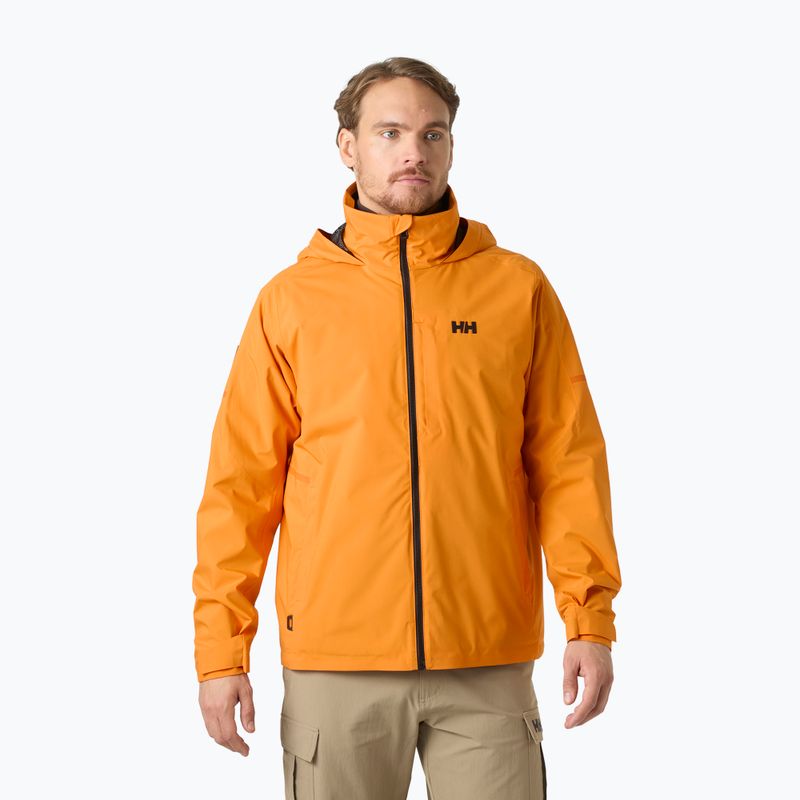 Férfi vitorláskabát Helly Hansen HP Racing Lifaloft Hood ignite orange