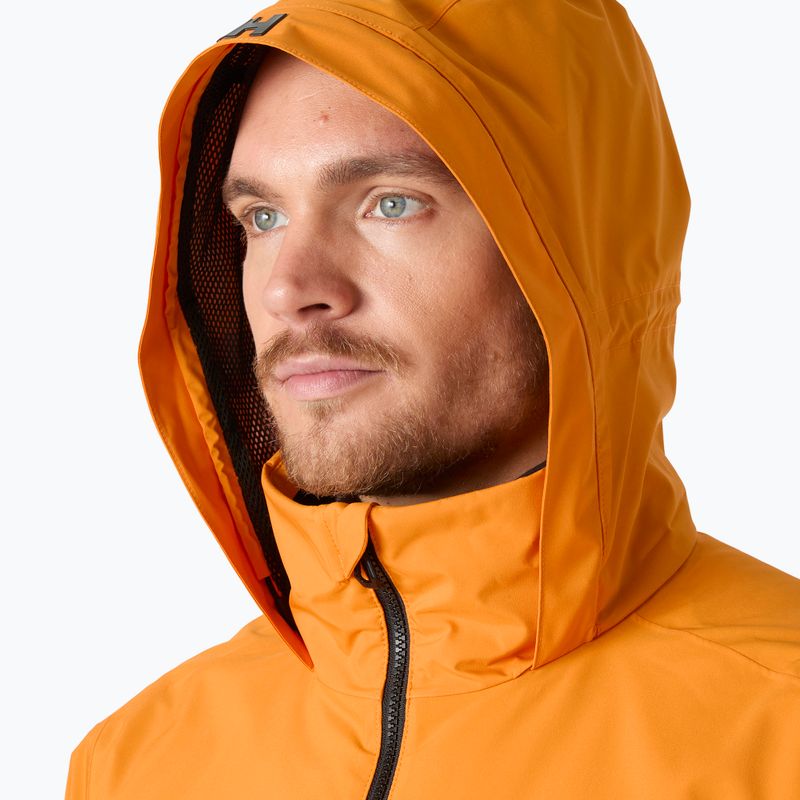 Férfi vitorláskabát Helly Hansen HP Racing Lifaloft Hood ignite orange 3