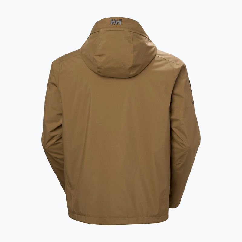 Férfi vitorláskabát Helly Hansen HP Racing Lifaloft Hood sepia 8