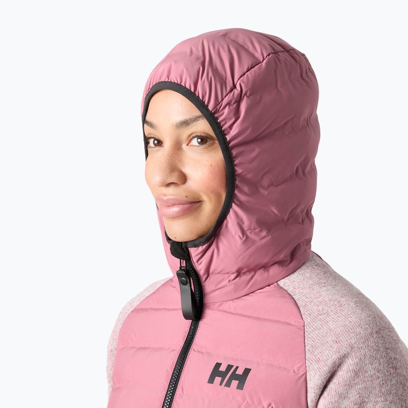 Női hibrid kabát Helly Hansen Skagen Hybrid Knit Insulator wildberry 3