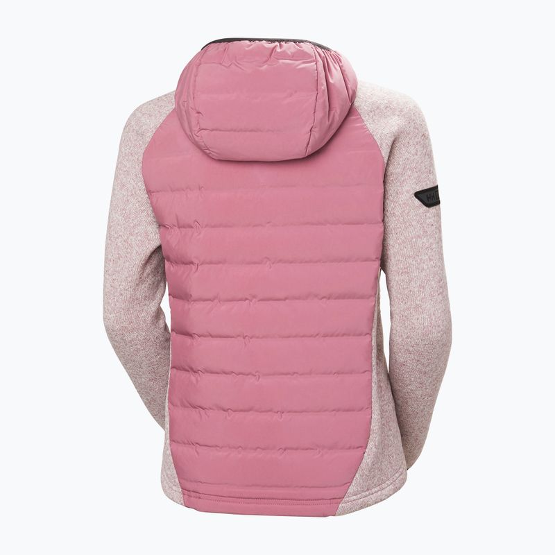 Női hibrid kabát Helly Hansen Skagen Hybrid Knit Insulator wildberry 7