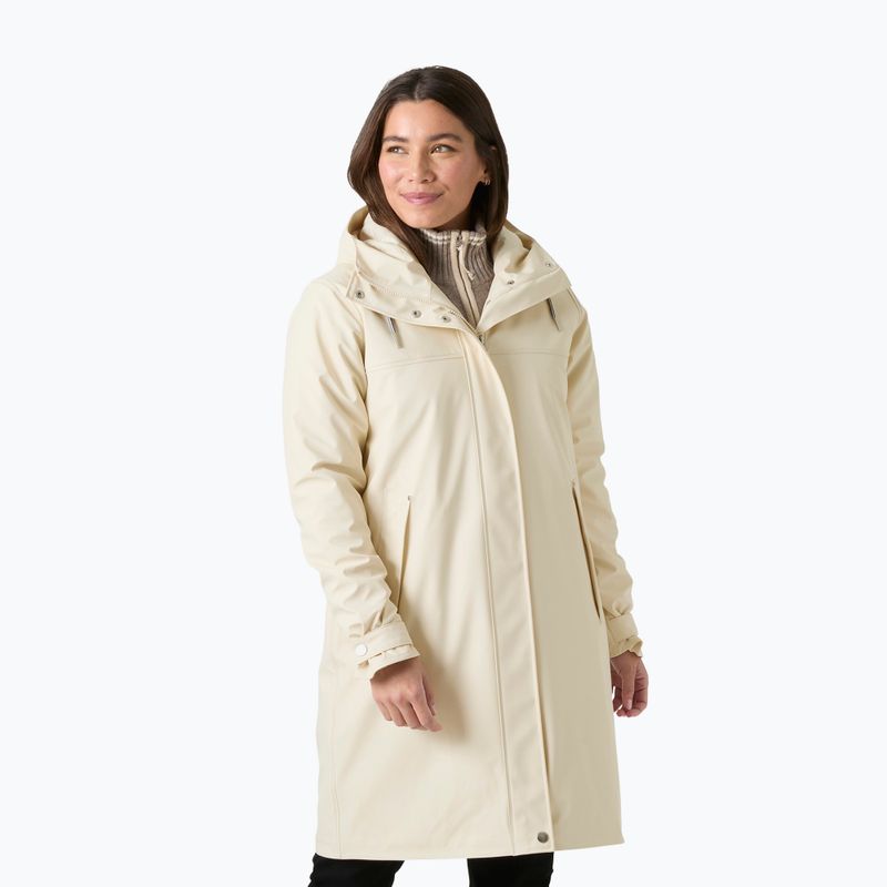 Női esőkabát Helly Hansen Moss Ins Pu Coat cream