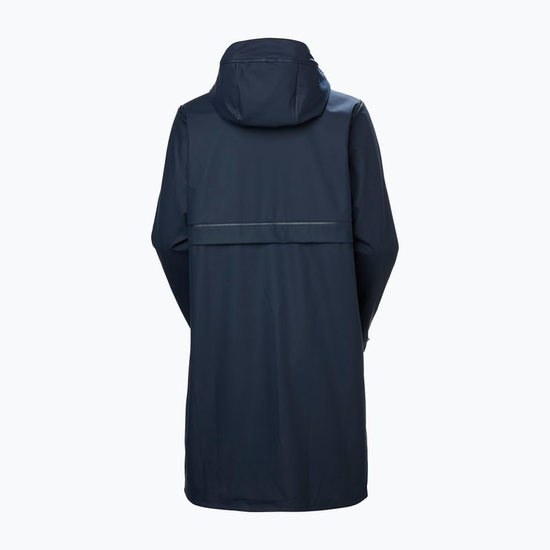 Női esőkabát Helly Hansen Moss Ins Pu Coat navy 8
