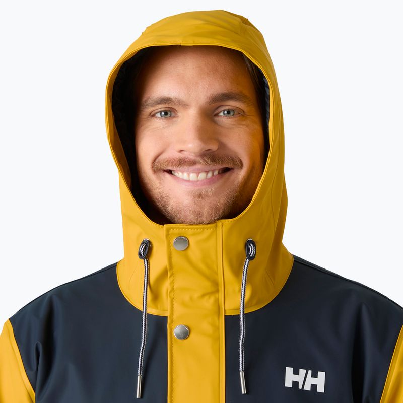 Férfi vitorláskabát Helly Hansen Moss Insulated Coat essential yellow 3