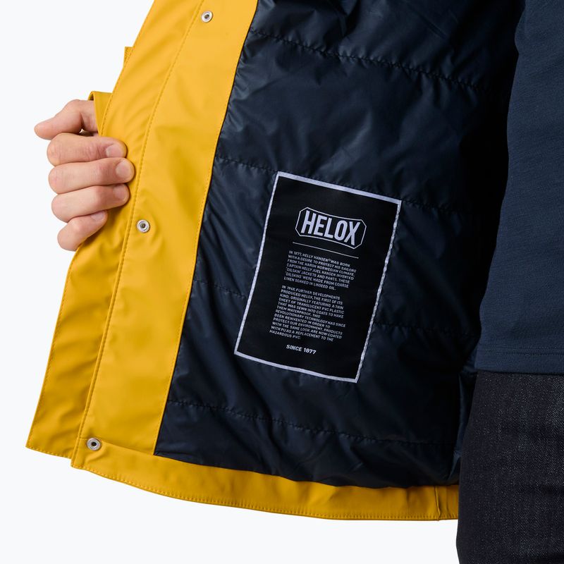Férfi vitorláskabát Helly Hansen Moss Insulated Coat essential yellow 7