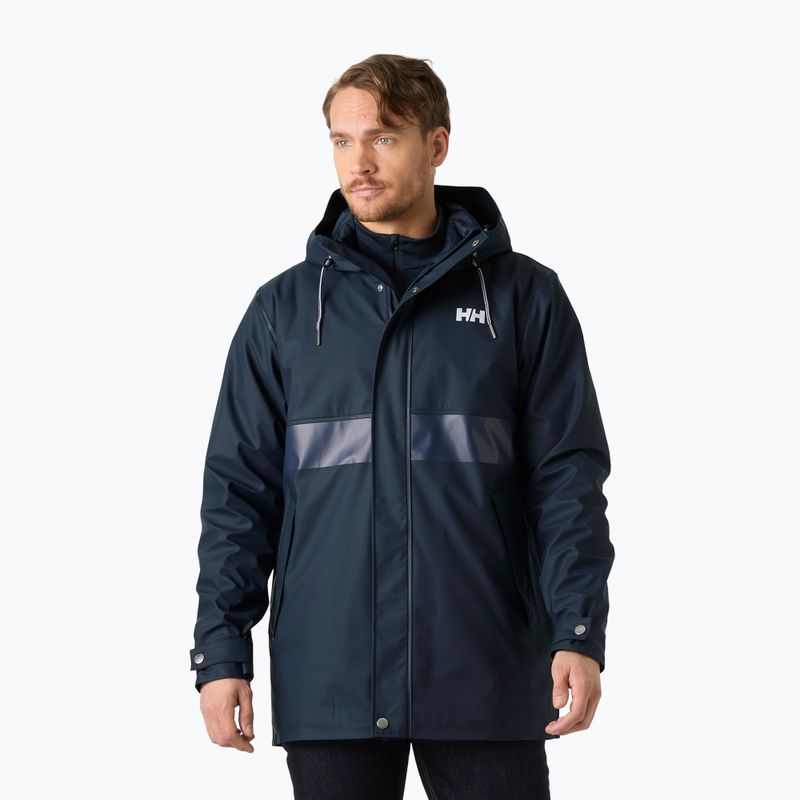 Férfi vitorláskabát Helly Hansen Moss Insulated Coat navy