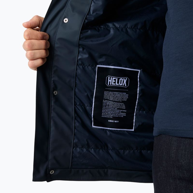 Férfi vitorláskabát Helly Hansen Moss Insulated Coat navy 7