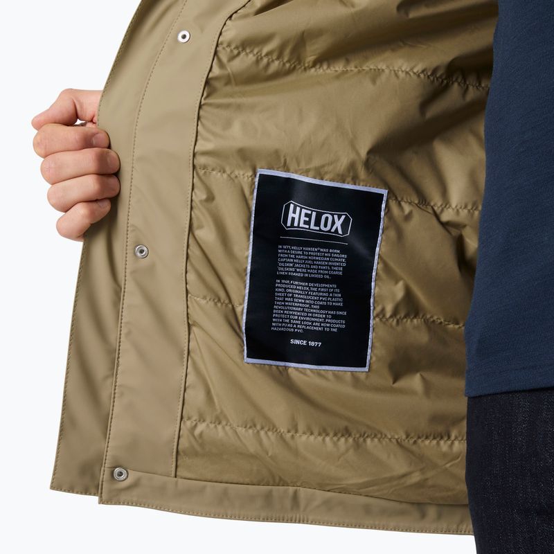 Férfi vitorláskabát Helly Hansen Moss Insulated Coat pebble 7
