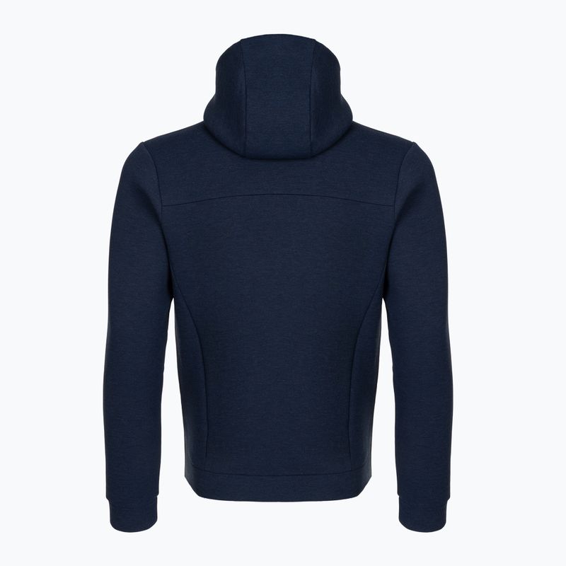 Férfi vitorlás pulóver Helly Hansen HP Ocean Full Zip 2.0 navy blank 2