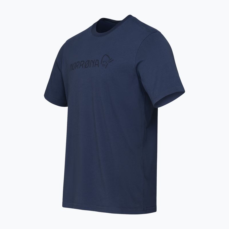 Férfi póló NORRONA Cotton Viking indigo night 6