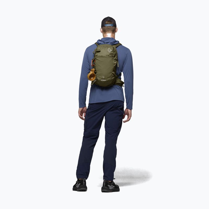 Túrahátizsák NORRONA Femund Econyl70 15 l olive night 6