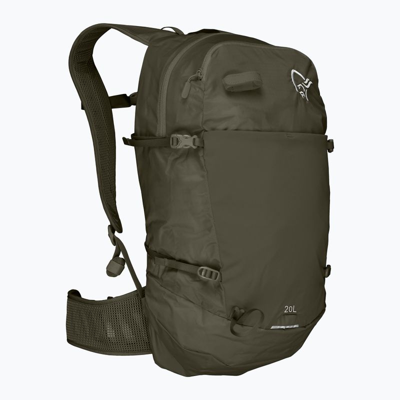 Túrahátizsák NORRONA Femund Econyl70 20 l olive night 2