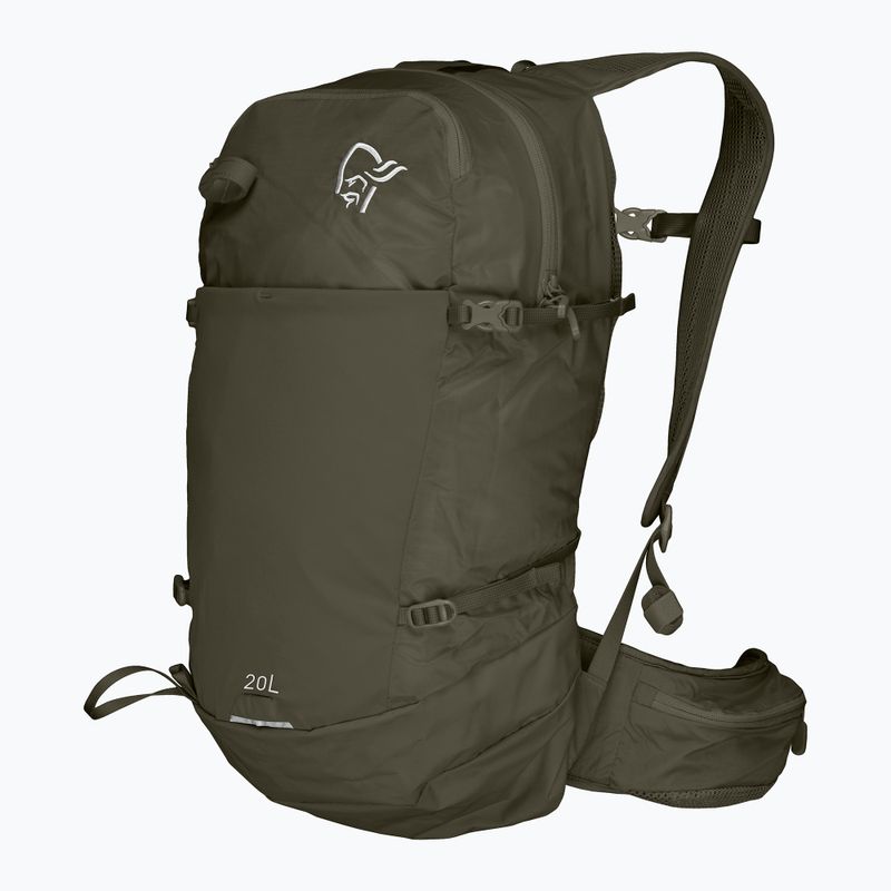 Túrahátizsák NORRONA Femund Econyl70 20 l olive night 3
