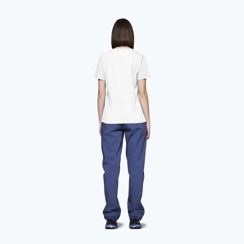 Női póló NORRONA Cotton Viking pure white 3