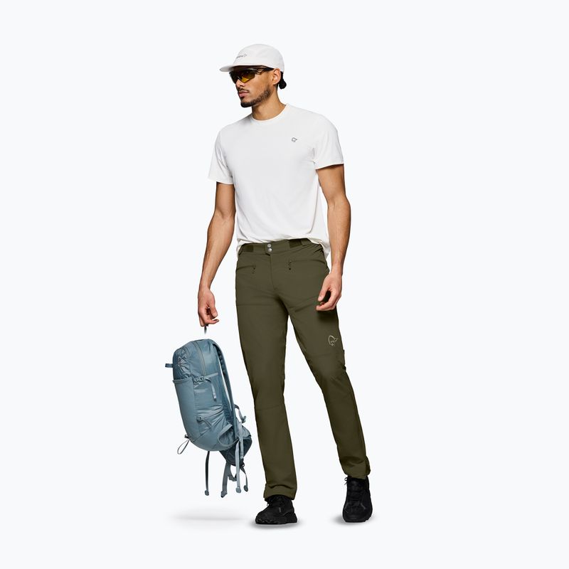 Férfi túranadrág NORRONA Femund Flex1 Lightweight olive night 2