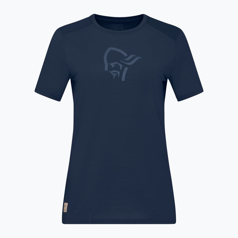 Női póló NORRONA Femund Equaliser Merino indigo night 5