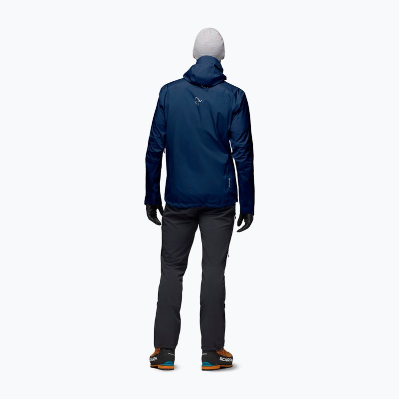 Férfi esőkabát NORRONA Falketind Gore-Tex indigo night 3