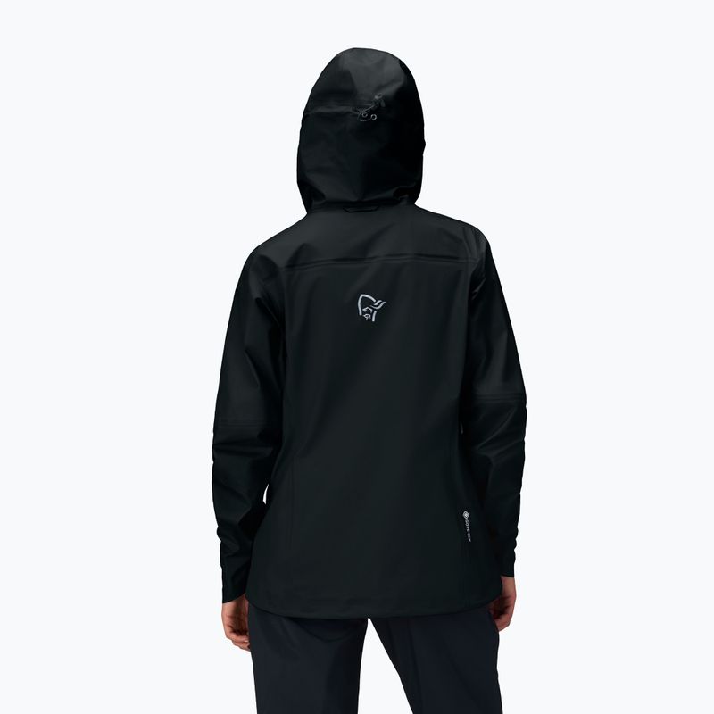 Női esőkabát NORRONA Falketind Gore-Tex cavlar black 3