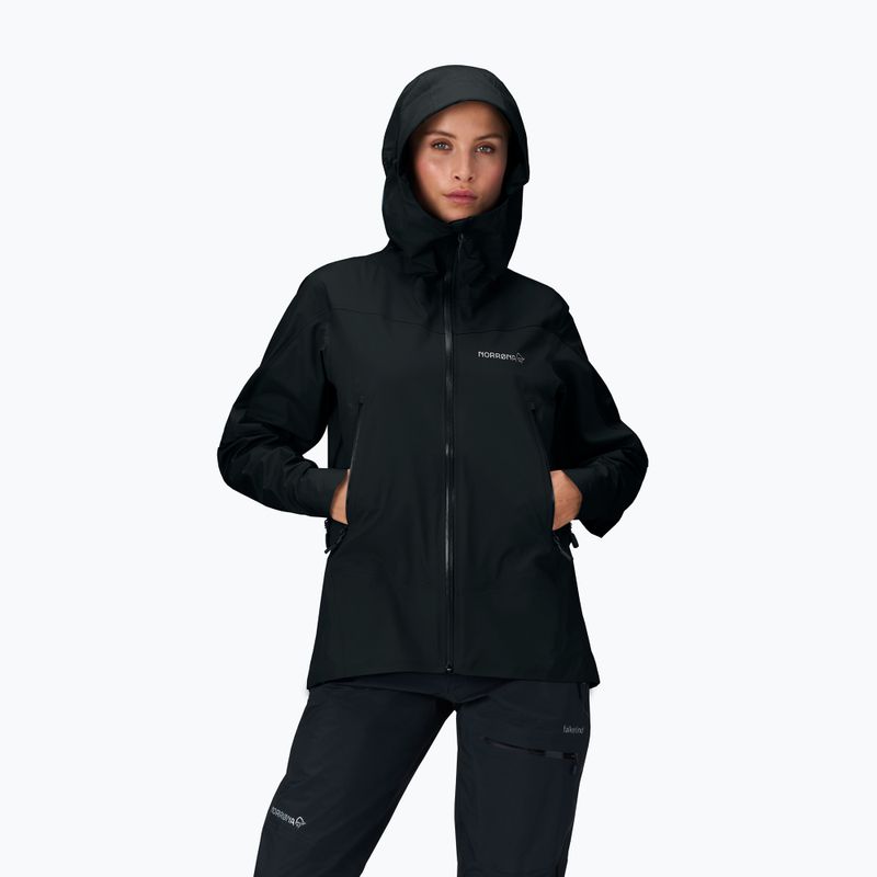 Női esőkabát NORRONA Falketind Gore-Tex cavlar black 5
