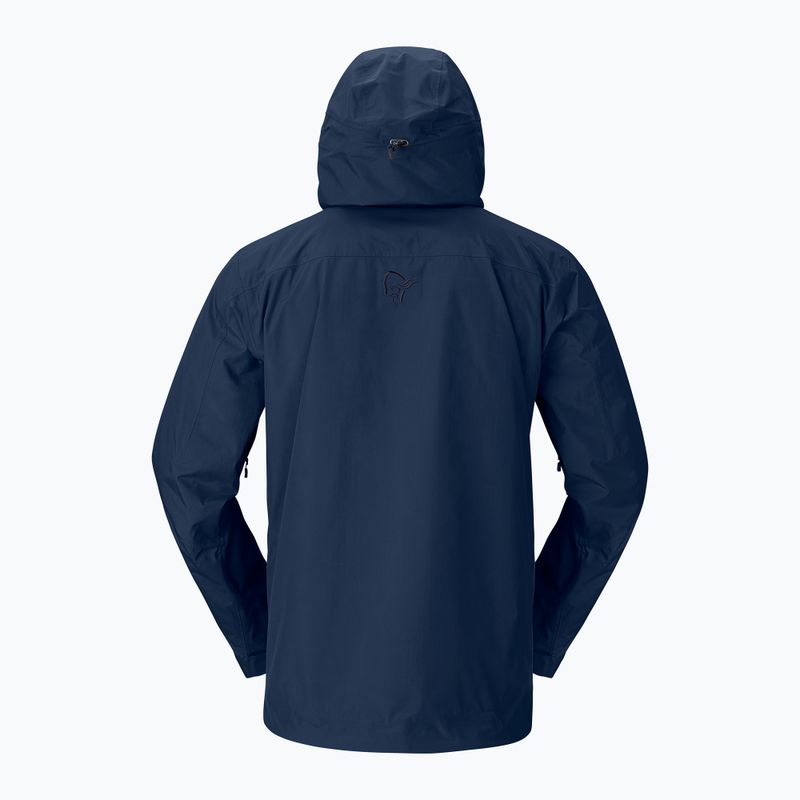Férfi síkabát NORRONA Lofoten Gore-Tex Insulated indigo night 7