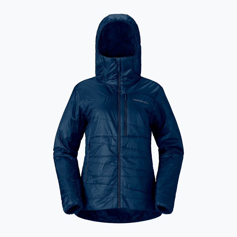 Női bélelt kabát NORRONA Faketind Thermo40 Zip Hoodie indigo night 4