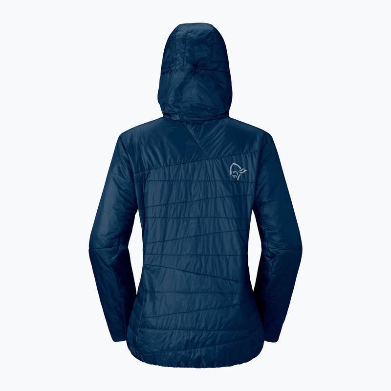 Női bélelt kabát NORRONA Faketind Thermo40 Zip Hoodie indigo night 5