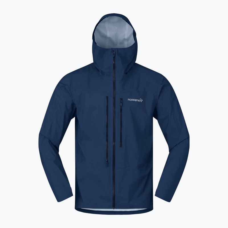 Férfi esőkabát NORRONA Falketind Dri1 indigo night 6